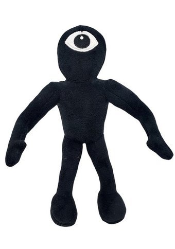 Alibee Siyah Jea Love Doors RobloXFigürlü Peluş Oyuncak
