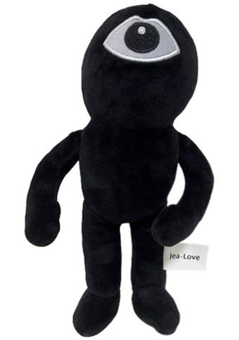 Alibee Siyah Jea Love Doors RobloXFigürlü Peluş Oyuncak