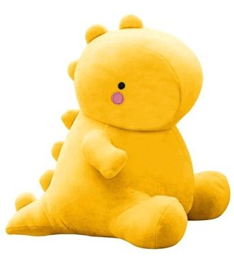Carrier Sarı Sevimli Dinozor 30 cm Peluş Oyuncak