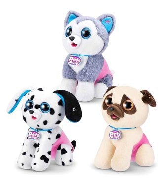 Giochi Preziosi Pembe Pets Alive Sürpriz Sesli Köpeğim Peluş Oyuncak