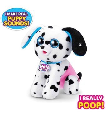 Giochi Preziosi Pembe Pets Alive Sürpriz Sesli Köpeğim Peluş Oyuncak