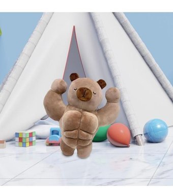 Magideal Suntek Capybara Peluş Oyuncak Yumuşak Capybara Peluş Oyuncak