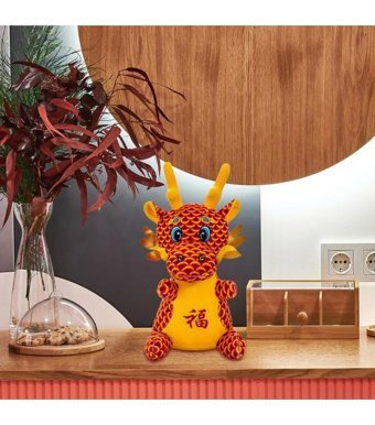 Magideal Suntek Yeni Yıl Ejderha Peluş Oyuncak