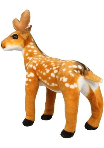 Toyaş Ses Çıkartan Geyik 34 cm Peluş Oyuncak