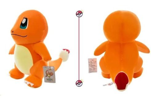 Takara Tomy Charmender Orjinal Pokemon 35 cm Peluş Oyuncak