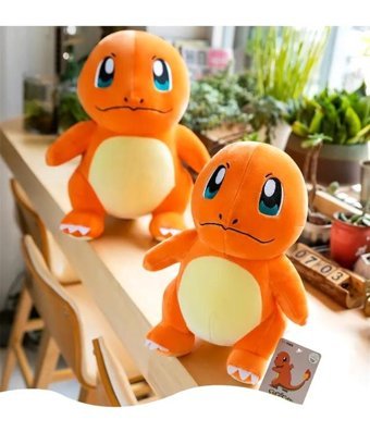 Takara Tomy Charmender Orjinal Pokemon 35 cm Peluş Oyuncak