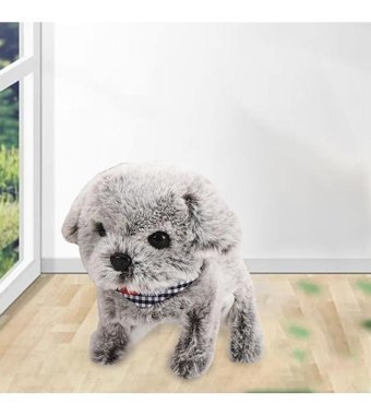 Magideal Suntek Elektrikli Köpek Kuyruğu Sallama Peluş Oyuncak