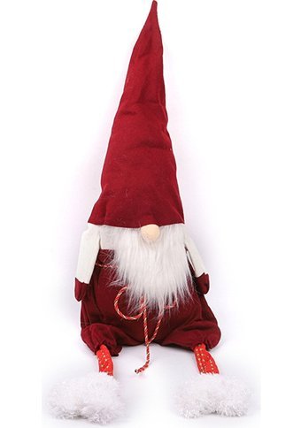 Alibee Kırmızı Caichi Noel Temalı Peluş Oyuncak