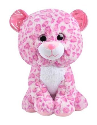 Selay Oyuncak Leopar Pembe 17 cm Peluş Oyuncak