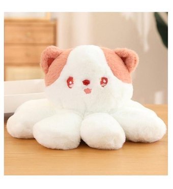 Alibee Ahtapot Kedi Kafası Peluş Oyuncak