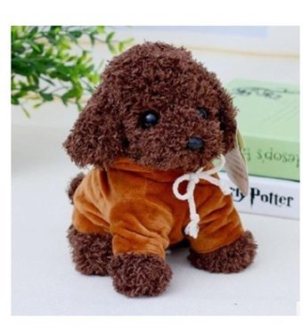 Alibee Enjoytime Simülasyon Mini Sevimli Köpek 20 cm Peluş Oyuncak