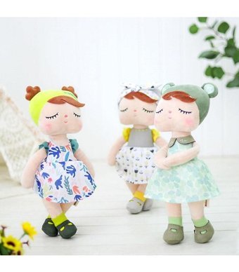 Magideal Sarı Metoo Angela Hassas Tavşan Peluş Bebek Peluş Oyuncak