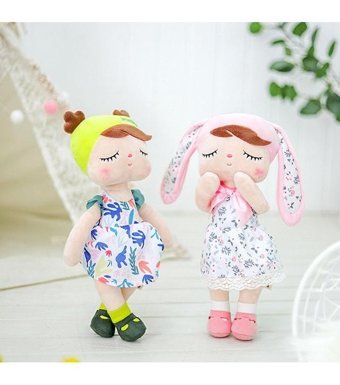 Magideal Sarı Metoo Angela Hassas Tavşan Peluş Bebek Peluş Oyuncak