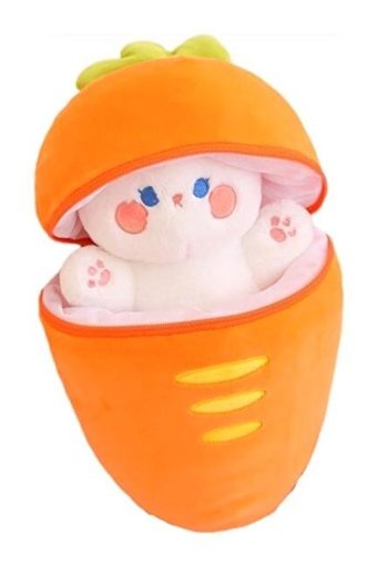 Jzcat Sevimli Havuç Tavşan Turuncu 30 cm Peluş Oyuncak