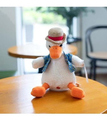 Magideal Suntek Talking Duck Chat Mimicry Electric Pet Record Peluş Oyuncak