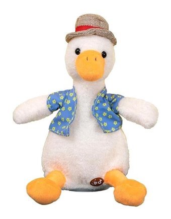 Magideal Suntek Talking Duck Chat Mimicry Electric Pet Record Peluş Oyuncak
