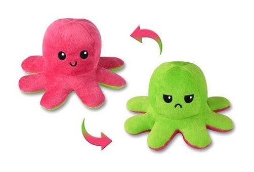 Halley Oyuncak Mood Değiştiren Ahtapot 30 cm Peluş Oyuncak