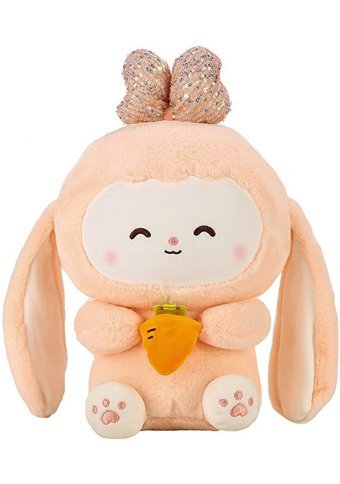 Bruigy Prodigy Toy Sevimli Turp Tavşan Bebek Peluş Oyuncak