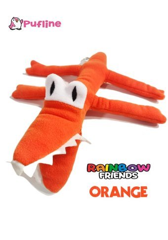 Pufline Rainbow Friends RobloXOrange 40 cm Peluş Oyuncak
