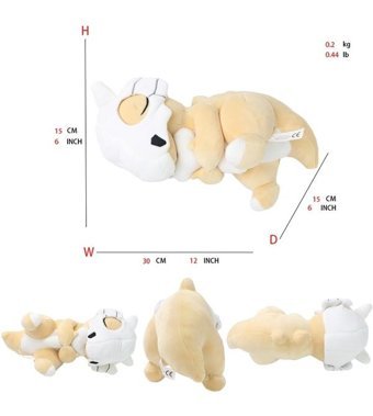 Alibee Pokémon Karikatür Doldurulmuş Cubone Çin Peluş Oyuncak