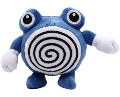 Takara Tomy Poliwhirl Orjinal Pokemon 20 cm Peluş Oyuncak