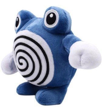 Takara Tomy Poliwhirl Orjinal Pokemon 20 cm Peluş Oyuncak