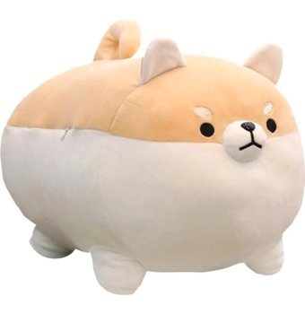 Worryfreeshopping Kahverengi Star Shiba Inu Köpek Peluş Oyuncak