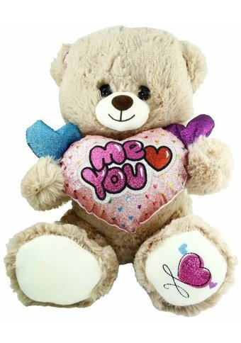 Vardem Oyuncak Kalpli Ayı 30 cm Peluş Oyuncak