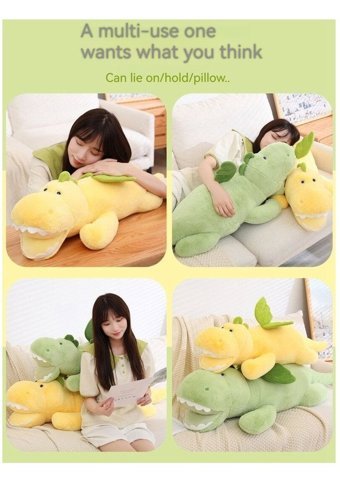 Alibee Sarı Prodigy Toy Mutlu Dinozor Peluş Oyuncak