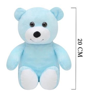 Selay Oyuncak Mavi Ayı 20 cm Peluş Oyuncak