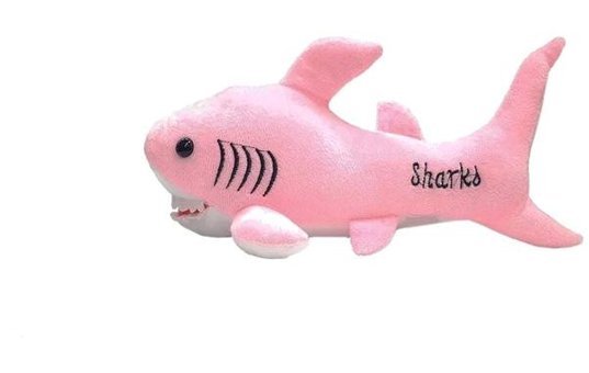 Lisinya Sevimli Peluş Köpekbalığı Pembe Lisinya 30 cm Peluş Oyuncak