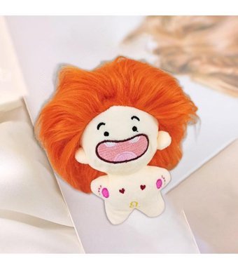 Magideal Suntek Erkek Kız Sepet Dolgu Turuncu Için Sevimli Peluş Oyuncak