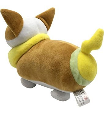 Yucama Sarı Yeni Pokemon Kılıcı ve Kalkan Bebekleri Peluş Oyuncak