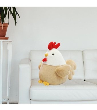 Magideal Tavuk Dolması Paskalya Sevimli Horoz Hayvan Kabarık Peluş Oyuncak