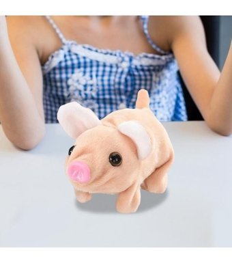 Magideal Elektrikli Domuz Oyuncak Canlı Sevimli Peluş Oyuncak