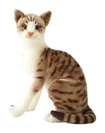 Jzcat Kahverengi Siyam Kedi Bebek Kedi Peluş Oyuncak