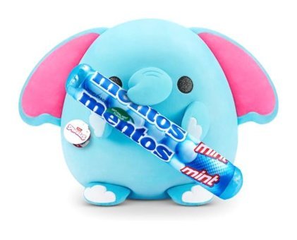 Snackles Aburcubur ElephantMentos 35 cm Peluş Oyuncak