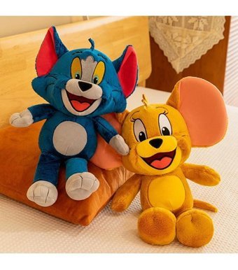 Yucama Tom ve Jerry Mavi Peluş Oyuncak