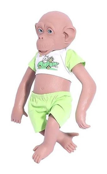 Asya Oyuncak Sevimli Maymun 35 cm Peluş Oyuncak