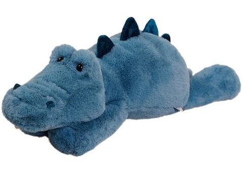 Jzcat Mavi Çocuk Simüle Timsah Bebek 45 cm Peluş Oyuncak