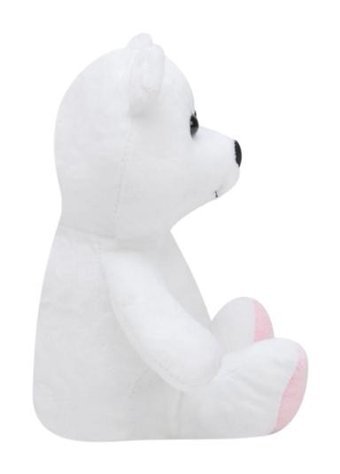 Yk Store Sevimli Beyaz Ayıcık Hediye & Oyun Arkadaşı 24 cm Peluş oyuncak