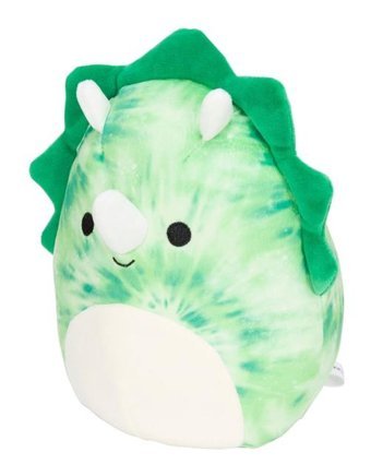 Squishmallows Yeşil Triceratops Rocio 20 cm Peluş Oyuncak