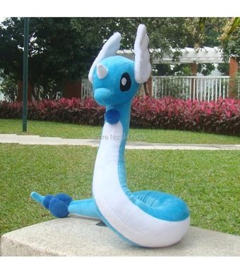 Takara Tomy Dragonair Maviorjinal Pokemon Peluş Oyuncak