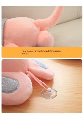 Sunflower Grey Karikatür Fare Bebek 35 cm Peluş Oyuncak