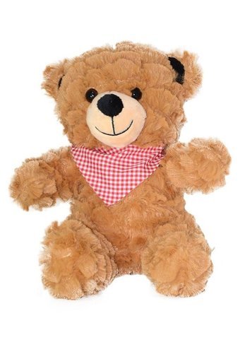 Halley Oyuncak Fularlı Ayı Kahverengi 22 cm Peluş Oyuncak