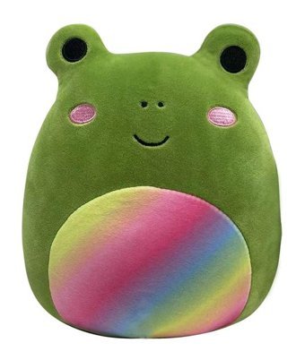 Squishmallows Gökkuşağı Kurbağa Doxl 20 cm Peluş Oyuncak