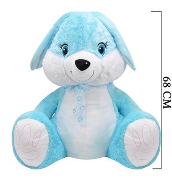 Selay Oyuncak Tavşan 58 cm Mavi