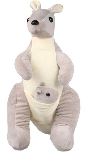 Toyaş Kanguru Gri 37 cm Peluş Oyuncak