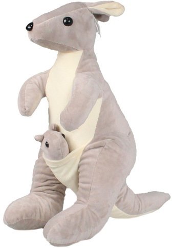 Toyaş Kanguru Gri 37 cm Peluş Oyuncak