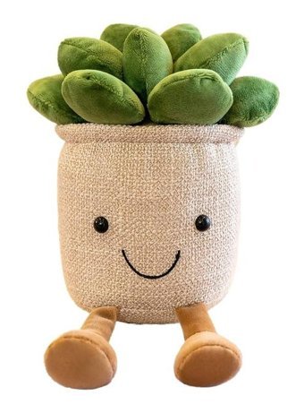 Luckystar Kahverengi Etli Saksı Peluş Oyuncak